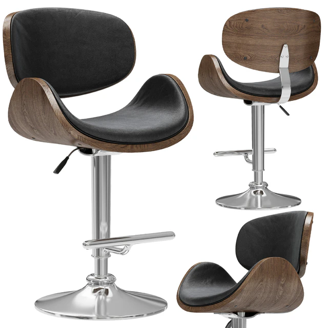 Bar stool Eames Lounge Bar Stool — Descargar