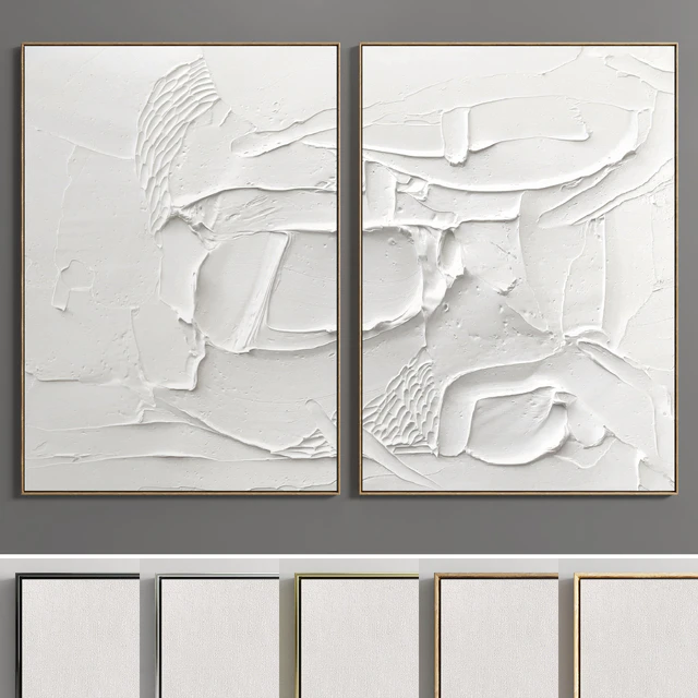 Plaster Two Photo Frame E-78 — Скачать