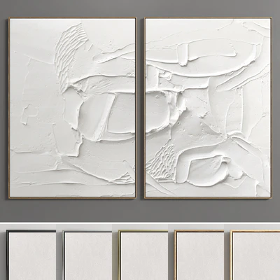 Plaster Two Photo Frame E-78 — Вид 1