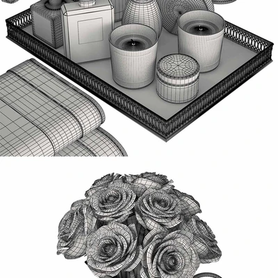 Classic Gold Bathroom Decor — Ver 2