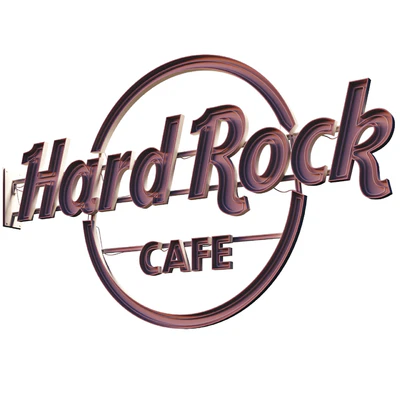 Неоновая вывеска Hard Rock cafe — Вид 3