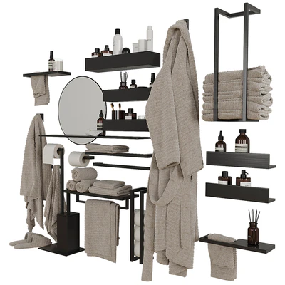 Decorative bathroom set 203 — Ver 4