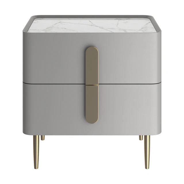 Light luxury bedside table — Descargar