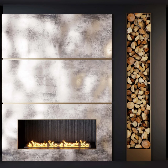 Fireplace and firewood 1 — Descargar