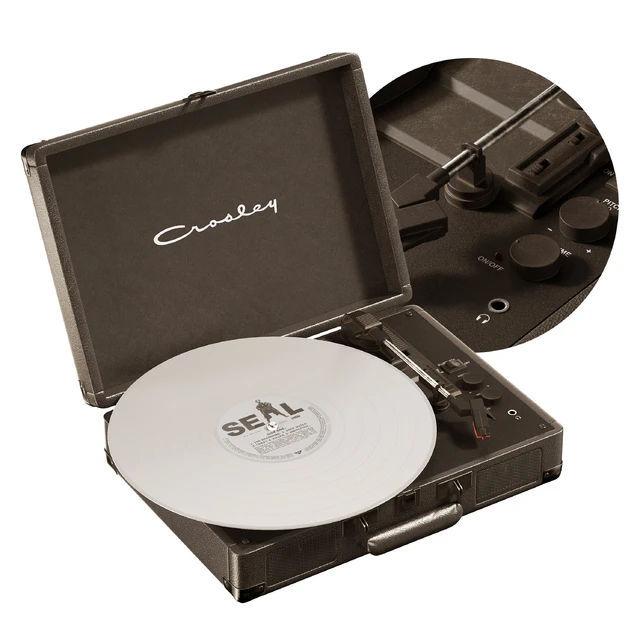 Crosley UO Exclusive Black Star Cruiser Bluetooth Record Player — Descargar