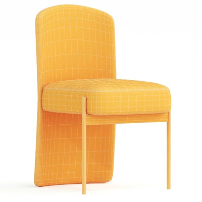 Jack Metal Dining Set Chair — Ver 2