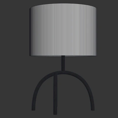 Zara Home - The lamp with velvet shade — Вид 3
