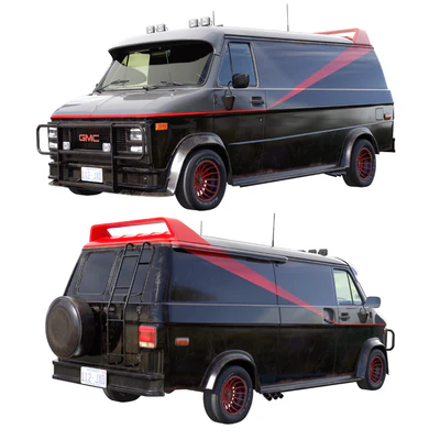GMC Vandura 1983 A-team van — Ver 2