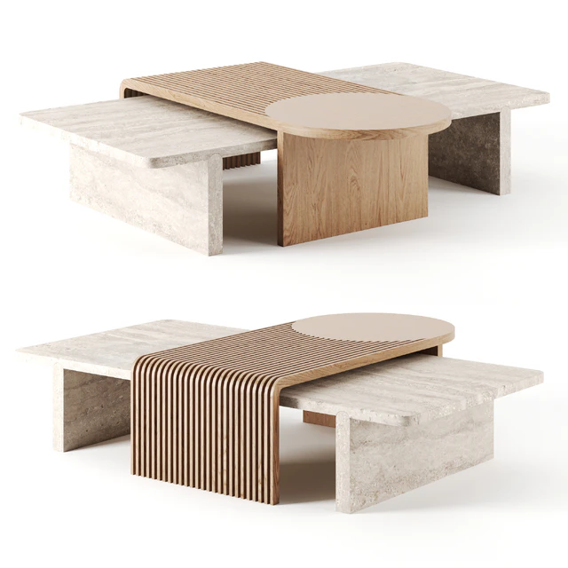 Stick & Stone Table by Dooq — Descargar