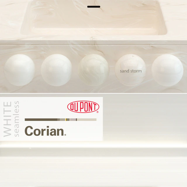Dupont Corian Kitchen Countertops White 2 — Descargar