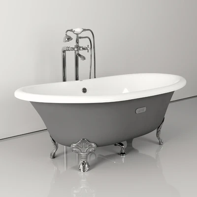 Roca Newcast Classic Bathtub — Ver 2