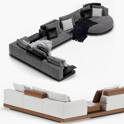 Minotti modular connery sofa — Ver 2