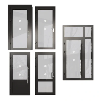 Fireproof stained glass doors 02 — descargar