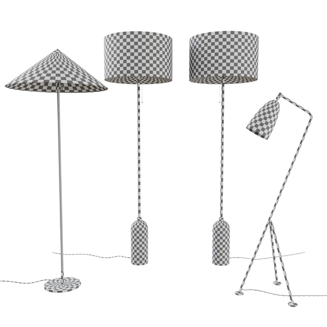 Gubi Floor Lamps Collection — Descargar