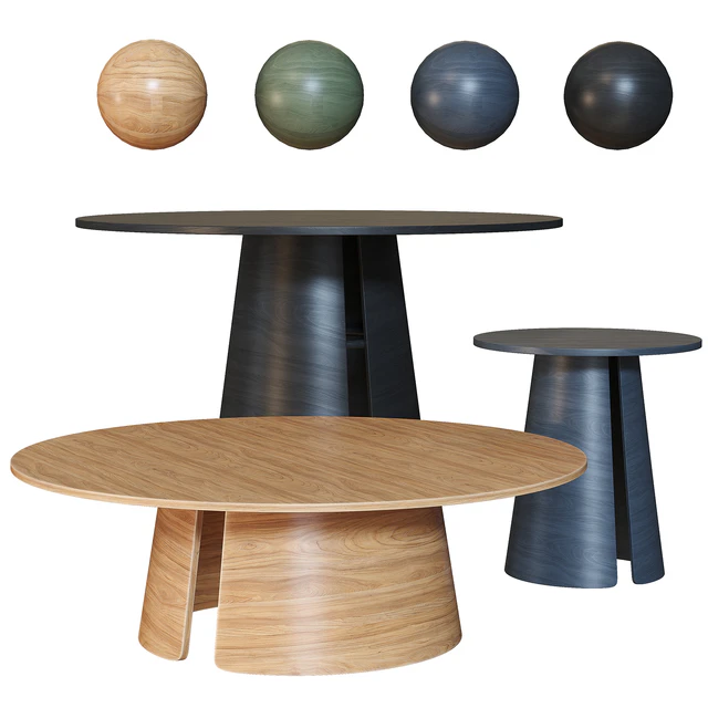 Cep TEULAT Dining and coffee table — Descargar