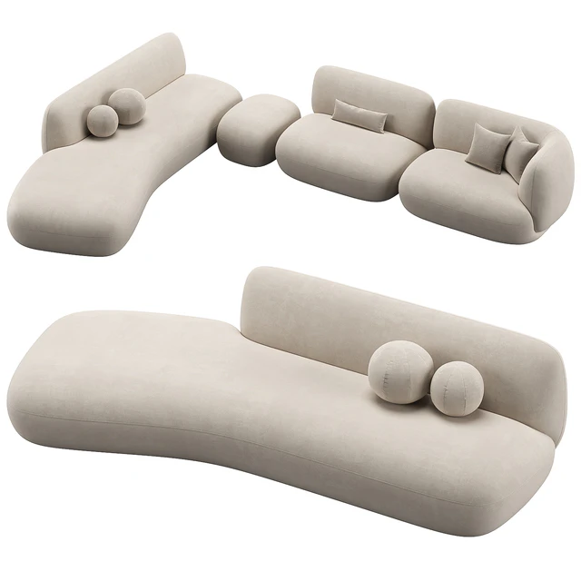 Jade Sofa 2 by Potocco — Descargar