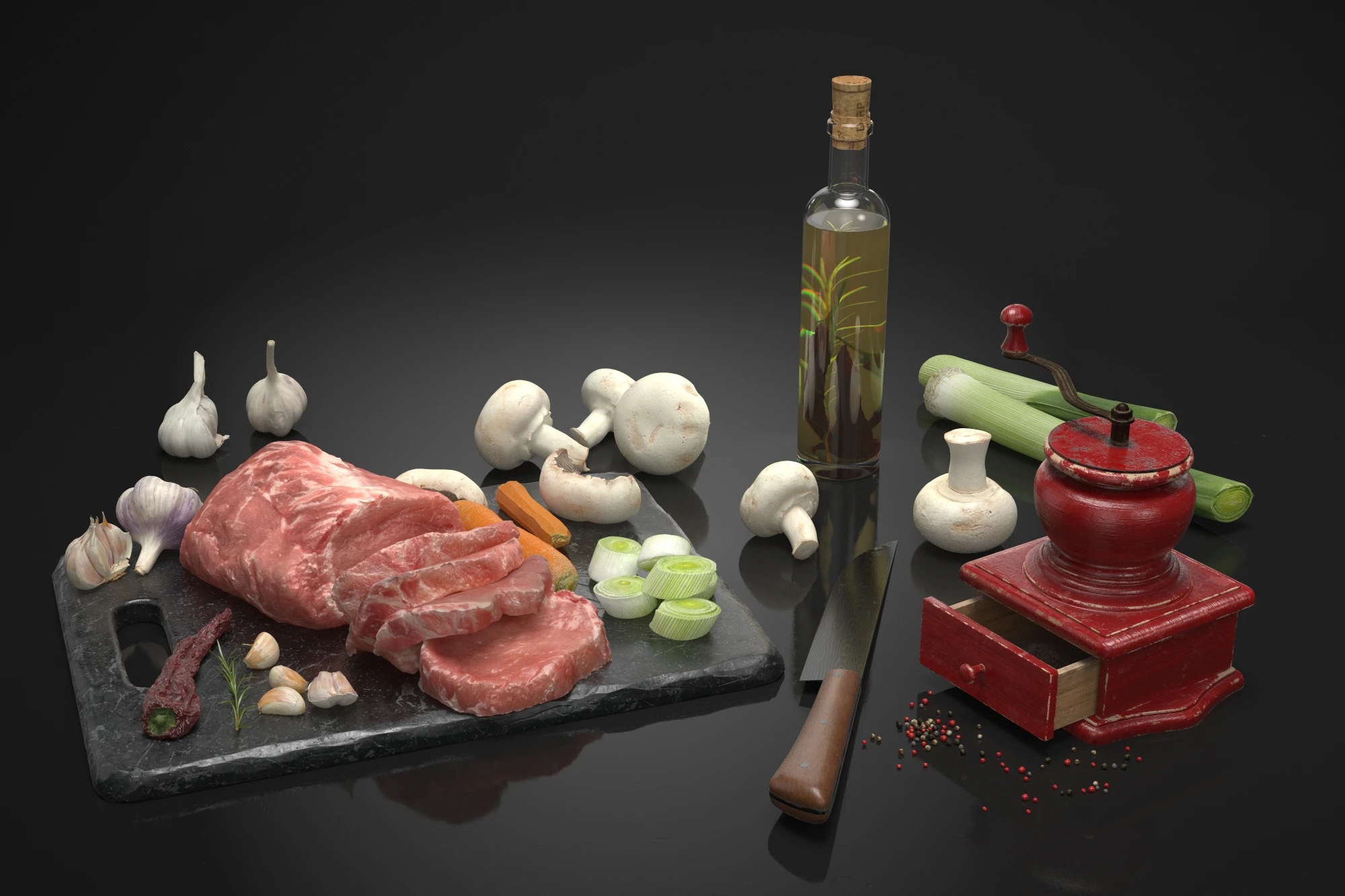 scanned food sets 018 — Скачать