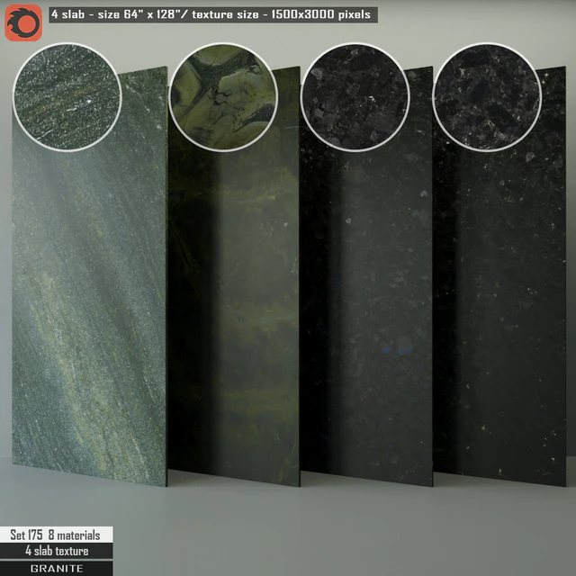 Granite Slab Set 175 — Descargar