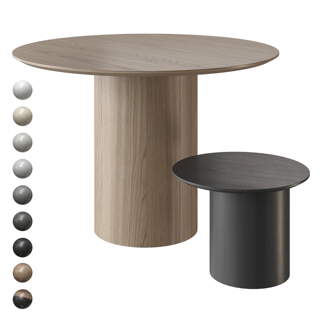 Table Ellipse Type 9 colors — Descargar