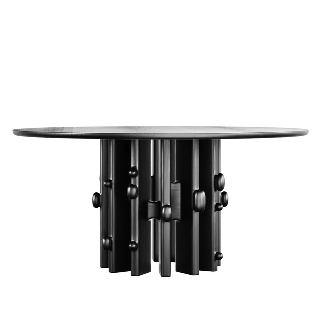 Round dining table CRAFT B01 from Aleks Home — Descargar