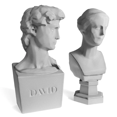 Venus and David edges bust — Ver 2