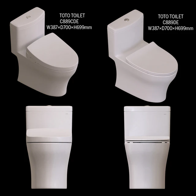 TOTO TOILET: C889CDE, C889DE — Descargar