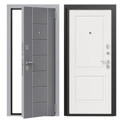 Entrance metal door Bravo 17 — Ver 1
