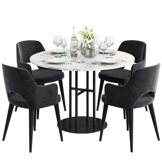 Coco Republic Flex Dining Table & Astor Carver Dining Chair — Скачать