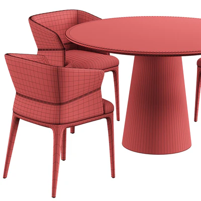 Quad Chair Konyshev Dinning Set — Вид 2