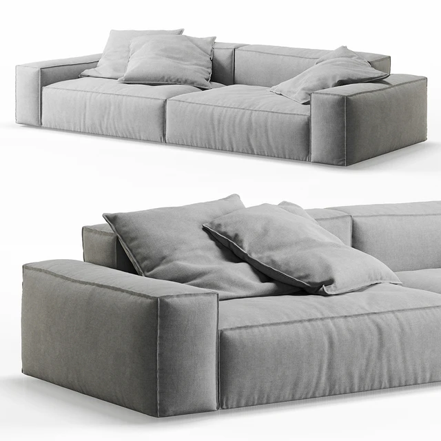 NeoWall 2 Seat Sofa by Living Divani — Descargar