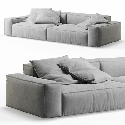 NeoWall 2 Seat Sofa by Living Divani — Ver 1
