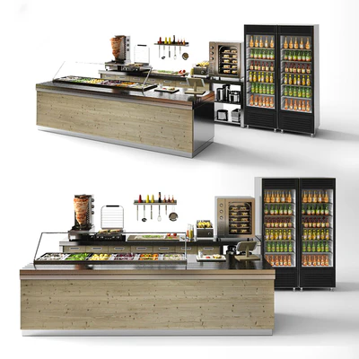 Set for a cafe — Ver 1