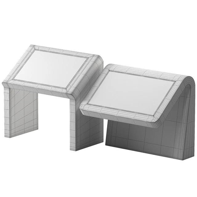 Touch screen information kiosks. Navigation interactive table — Descargar