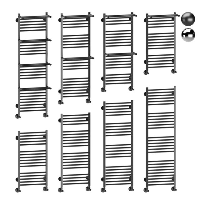 Water heated towel rail Terminus Aurora — Descargar
