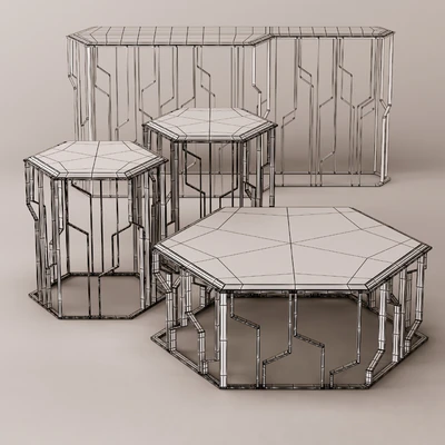 Longhi ginza table — Ver 2