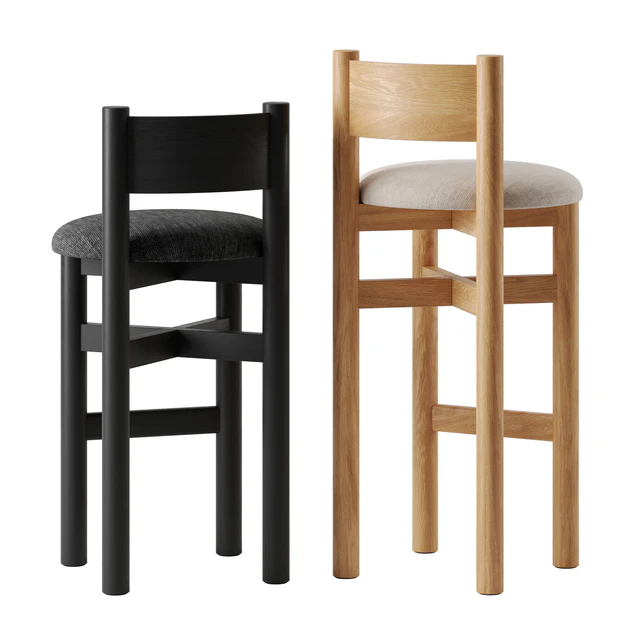 Teddy Bar Stool by House of Leon — Скачать