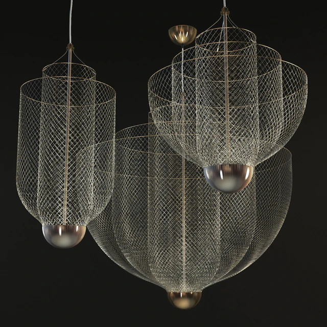 Moooi Meshmatics Chandeliers By Rick Tegelaar — Descargar