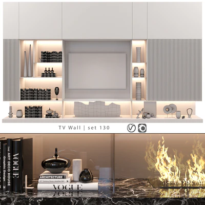 TV Wall | set 130 — Ver 2