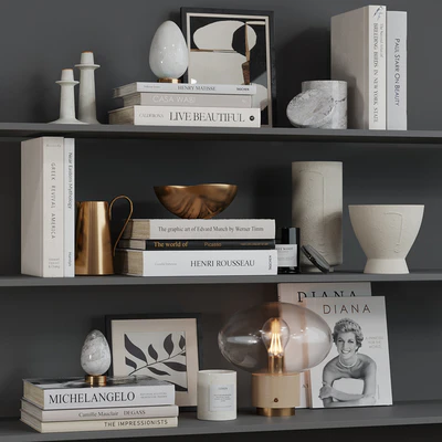 Decor shelf set 10 — Ver 2