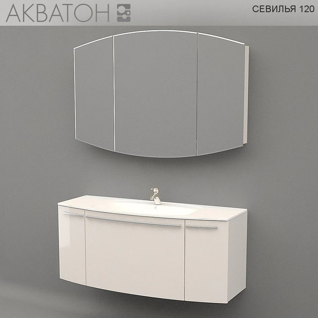 Мебель Акватон Севилья 120 — Скачать