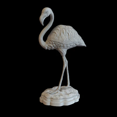John-Richard Porcelain Pink Flamingo — Вид 2