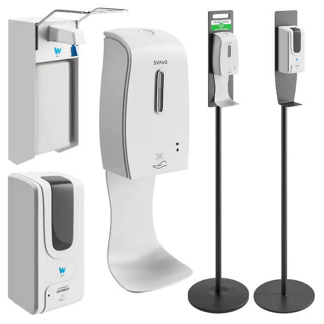Hand Sanitizer Dispenser Set — Скачать