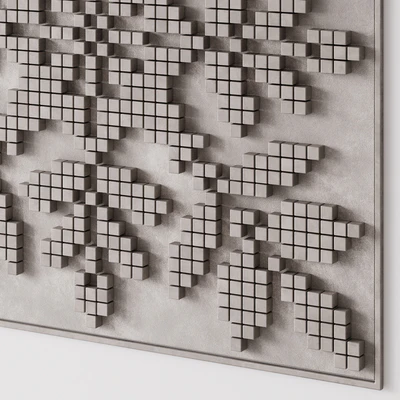96 Decorative Wall Art Mosaic — Ver 2