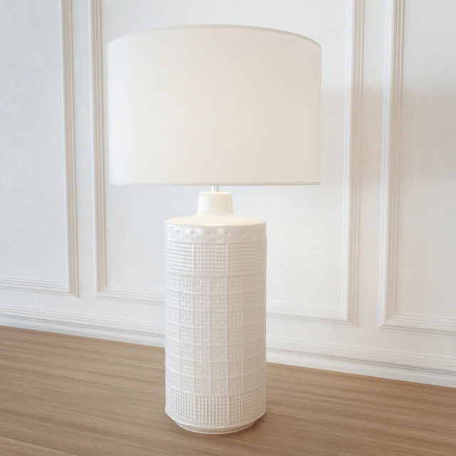 Table lamp POTTERYBARN Jamie Young Emma Ceramic Column Table Lamp — Descargar