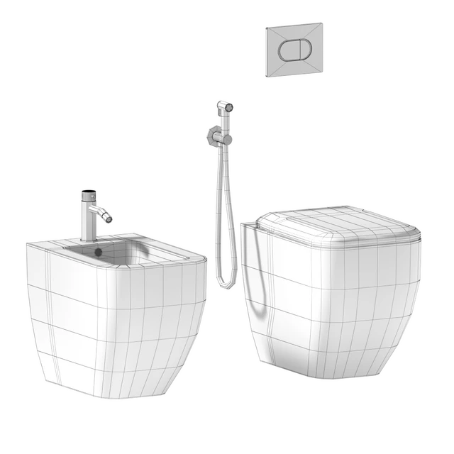 Cielo Shui Comfort Back to wall WC/Bidet — Скачать
