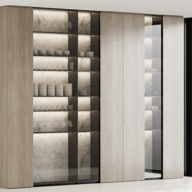 Wardrobe with dishes 005 — Descargar