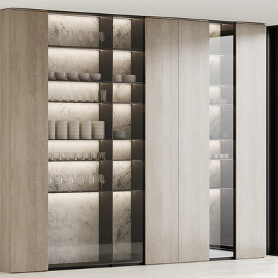 Wardrobe with dishes 005 — Ver 2