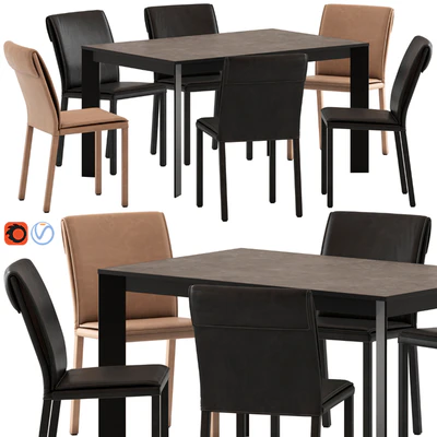 Altacom Molly Chair and Teorema Table — Вид 1