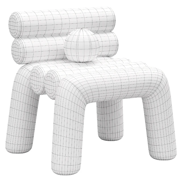 Beige Velvet Accent Chair by Homary — Download