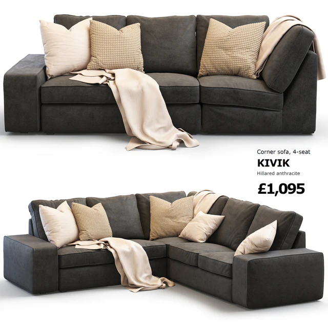 Sofa Ikea Kivik 4 — Descargar
